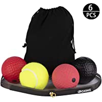 Dioxide Reflejo de Boxeo Ball- Boxing Ball Fight Ball Cabeza Pelota Reflex Training Ball para Fight MMA Mejorar Las…